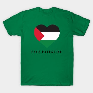 Free Palestine Love T-Shirt